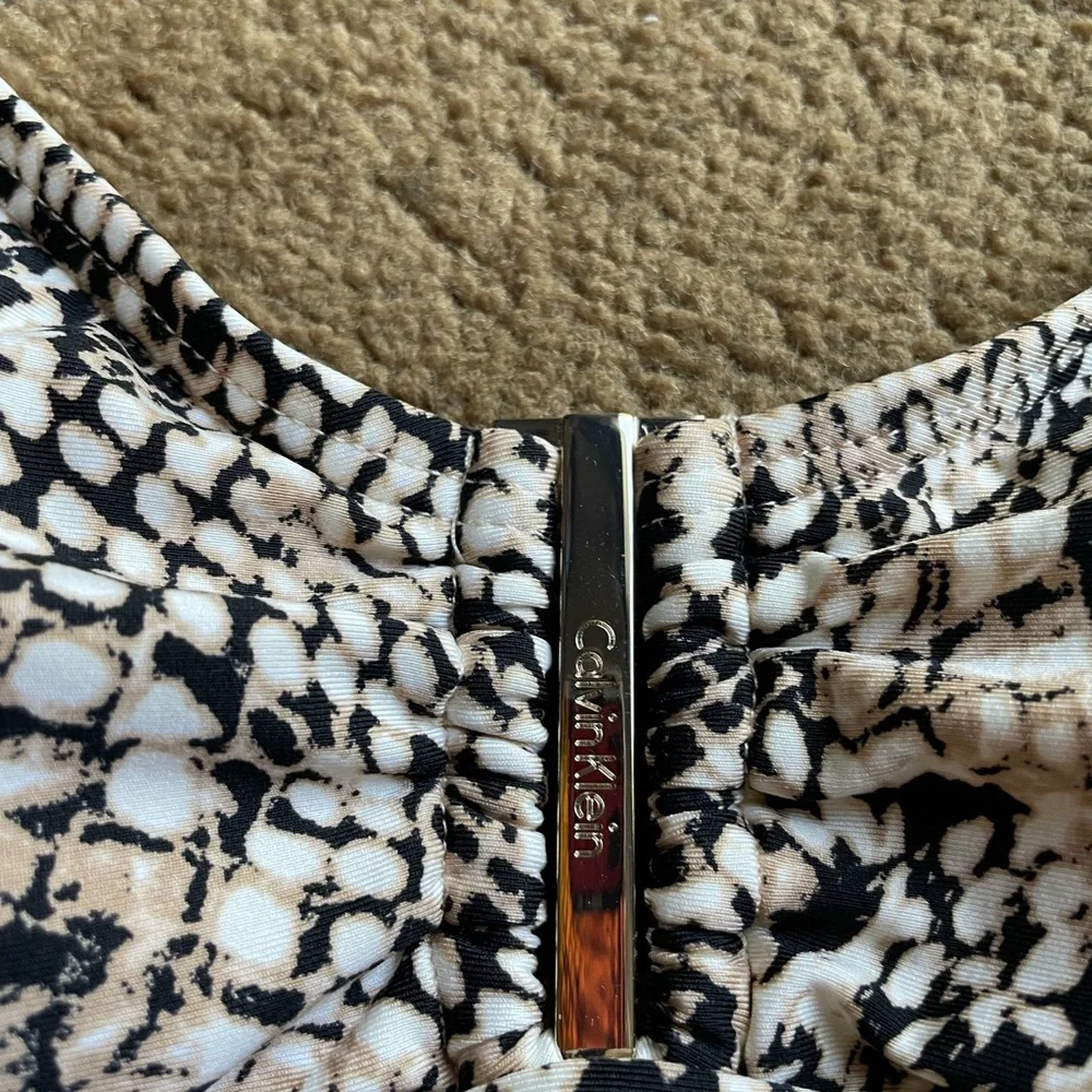Super Cute Calvin Klein Tankini with 2 Bottoms - Sz S